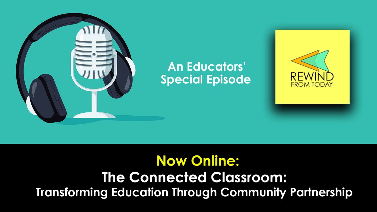 aperrottatweets's tweet image. My latest @rewindfromtoday #podcast episode is a special one produced for for my @queensu MEd course The Connected Classroom.

Take a listen &amp;amp; reply with your thoughts. ⬇️

Your replies = learning! ✅
 
🎧 bit.ly/3zP0BtH or bit.ly/3ldy5hw

#onted #edutwitter