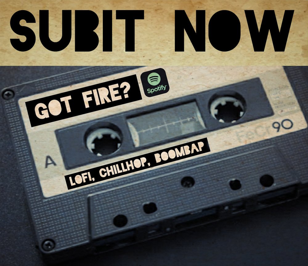 ⛩ Celebrating the release of "Elevation" 🥳
I'm taking playlist submissions now. Check the vibe, Dig in your Spotify crates. Submit flames! 

1. Follow playlist 
2. Submit here 
3. Retweet 

#lofi #chillhop #jazzhop 
#boombap #hiphop #curator 
#playlist 

open.spotify.com/playlist/7EOwX…