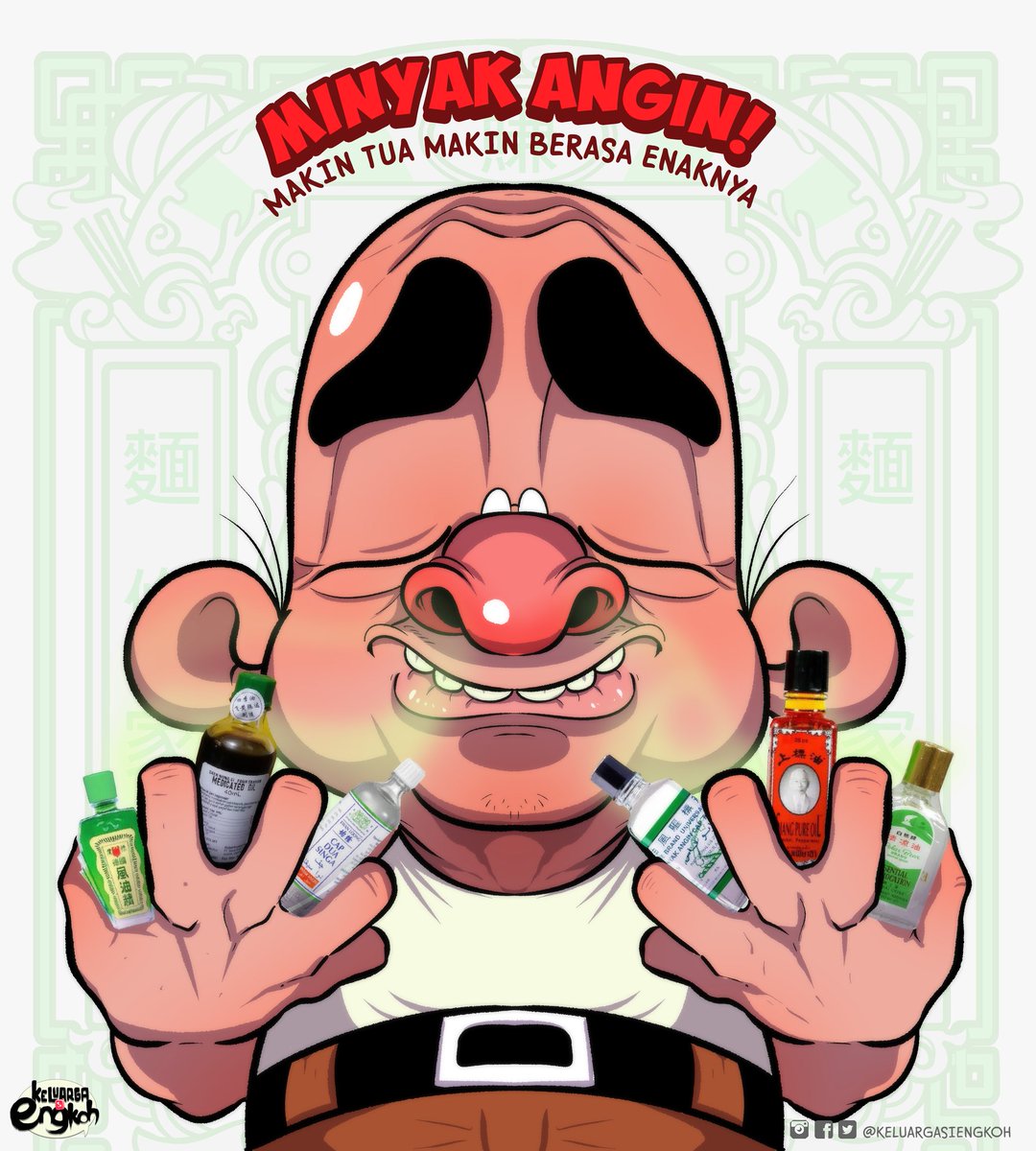 si_Engkoh's tweet photo. Kenapa makin tua makin doyan Minyak angin yak
.
#siengkoh #kamsia #Comic #Komikstrip #comicstrip #Komik #KeluargaSiEngkoh #minyakAngin https://t.co/kRCxPWJnAp