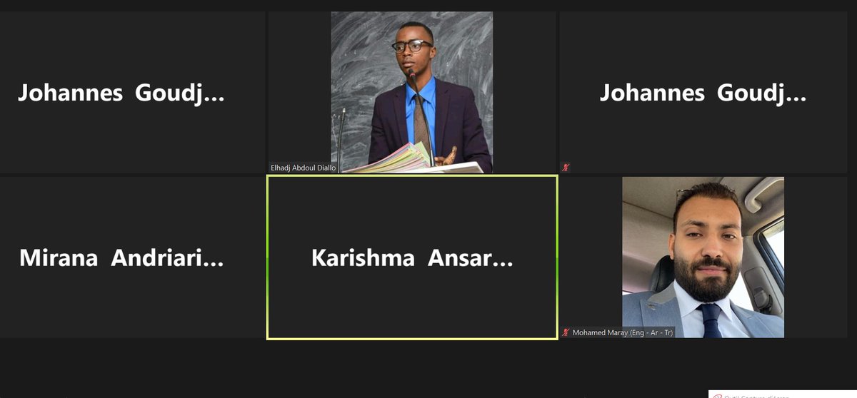 elhadjadialo's tweet image. I had the honor to present my fellow African delegates at #youth4Climate: #DrivivingAmbition event the "AY4C" initiative which aims to bring young African leaders together to make change in Africa before and after the COP26.
@PreCop26ITA 
@david_mcilroy 
@COP26