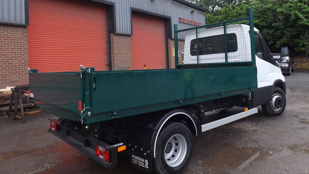 TipperBodies's tweet photo. Ready for collection this general purpose Iveco Daily 7.2T GVW with a payload allowance of 4 tons. Built with a high... more https://t.co/90UAtGI1ob