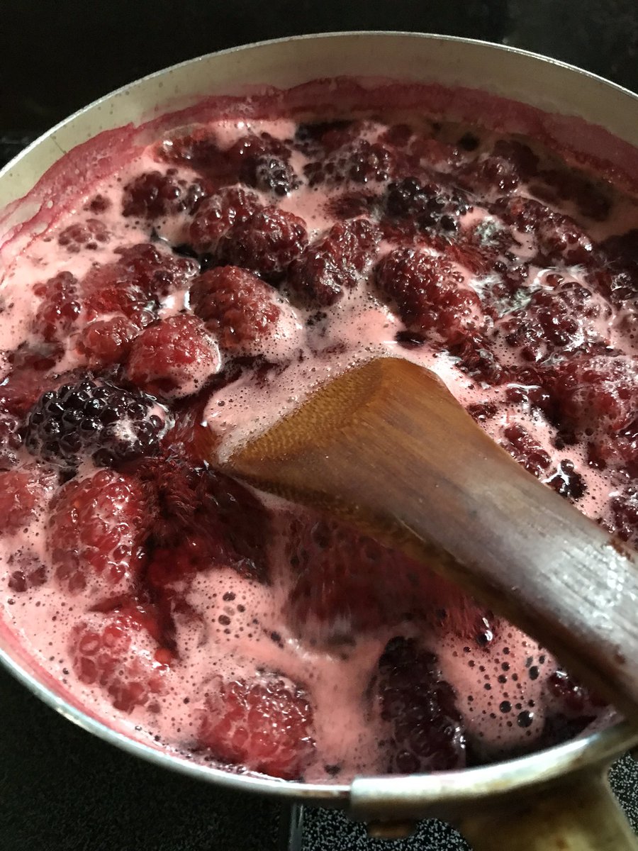 Snowstart1's tweet image. クラシル見ながら作ったブラックベリージャム。

梅干しのあじがする…