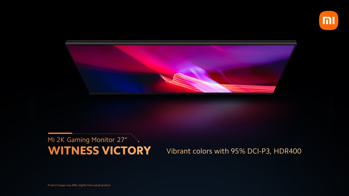 Xiaomi's tweet photo. Here are some of the exceptional features that you get with #Mi2KGamingMonitor 27''👇
1⃣ 165Hz Refresh Rate
2⃣ High-Resolution Display
3⃣ Vibrant Colors
Which one is your favorite?
#WitnessVictory #SmartLivingForEveryone
Learn More: https://t.co/SekXwV5y4H https://t.co/Xz7cTLD1sv