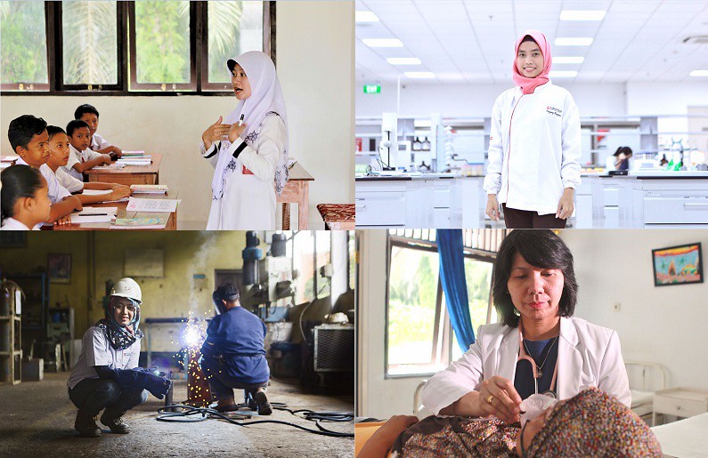 Riset membuktikan bahwa investasi terhadap perempuan di pedesaan bermanfaat bagi masyarakat, dan sejalan dengan itu, kami ingin membekali kemampuan baru agar mereka mendapat mata pencaharian. bit.ly/2F04IKk