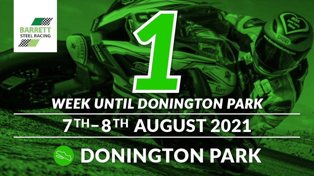 Only 1 week to go until Team BSR heads to <a href="/DoningtonParkUK/">Donington Park</a>. 

Since #LockdownRestrictions have been lifted, we are excited to say we are allowed to welcome you all to this race. Tickets can be purchased here doningtonpark.msv.com/DP-21-Nolimits…
