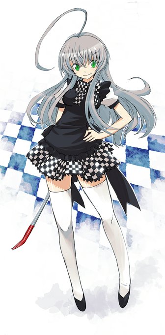 ニャル子。
#過去絵リメイク 