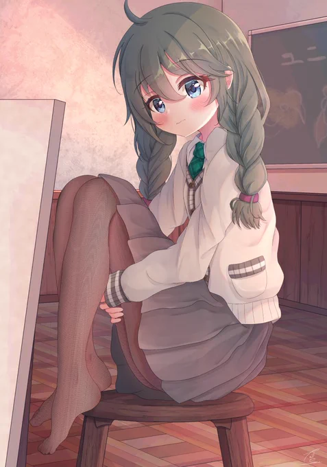 モデル由仁ちゃんタイツverです
#プリコネR 