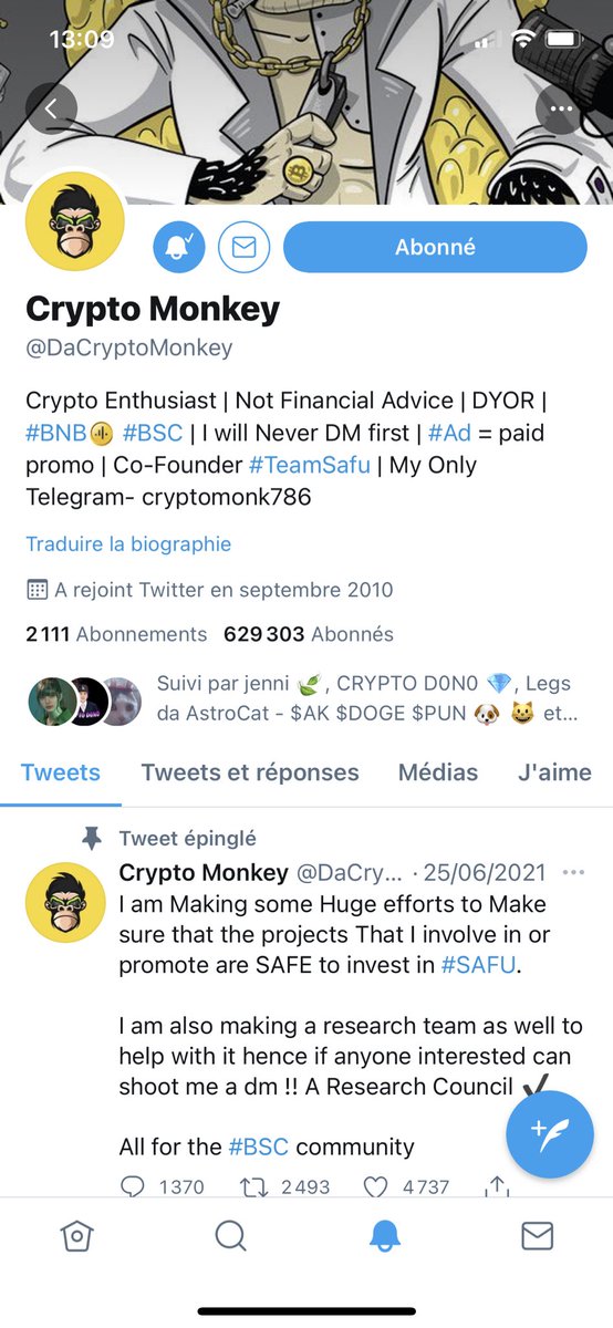 GamblerCrypto1's tweet photo. @DaCryptoMonkey WoW. Ty for the opportunity… https://t.co/yIk6aeX6q4