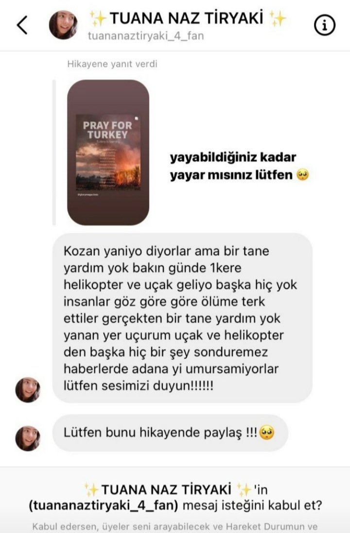 cellatizzm's tweet photo. Adana hâlâ yanıyor. #TürkiyeYanıyor #PrayForTurkey https://t.co/v4qJx7OW0c