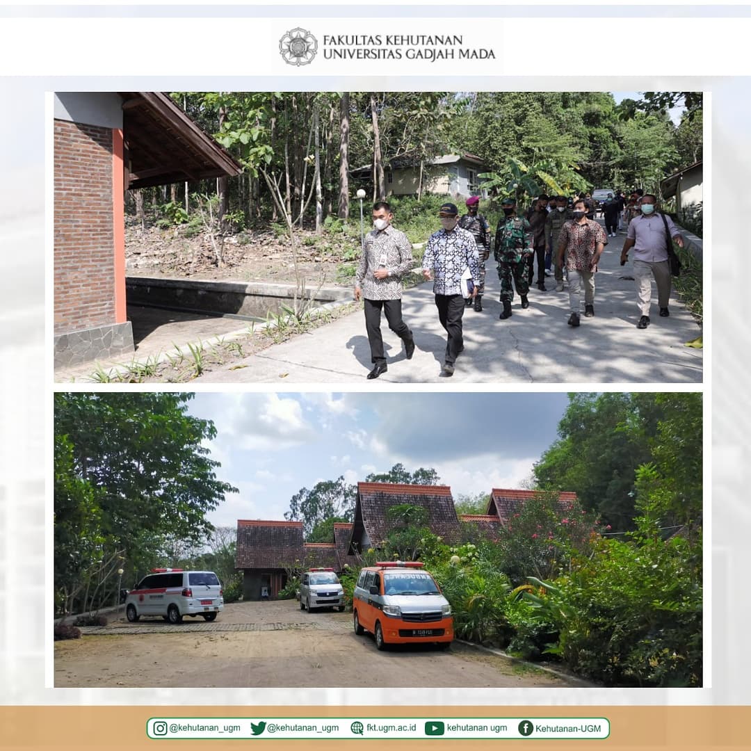 kehutanan_ugm's tweet photo. Rumah Peneliti Fakultas Kehutanan UGM di Hutan Pendidikan Wanagama kembali dioperasikan sebagai selter isolasi untuk warga Kabupaten Gunungkidul yang terkonfirmasi positif covid19 dengan gejala ringan untuk durasi dua bulan ke depan. 

#fktugm #rimbawanbulaksumur #ugm #wanagama https://t.co/5tHkKDHuxi