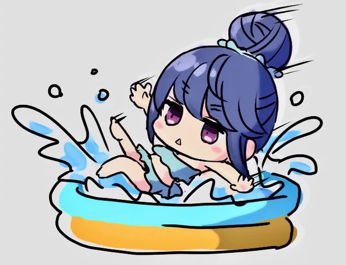 水着しまりん祭りでした。

 #今月描いた絵を晒そう 