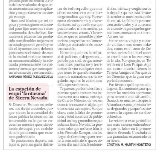 SamiraYelina's tweet photo. @ideal_granada @fedamon #SierraNevada la Sierra olvidada  #
Para que más @mas_cemento ?
La gestión nefasta de @jibanez123 la están haciendo desaparecer
Más publicidad,actividades @TurismoAndaluz y menos coches de pruebas contaminando el único pulmón de la ciudad #RespiraMontaña #RespiraSN https://t.co/S0KgdGKmVo