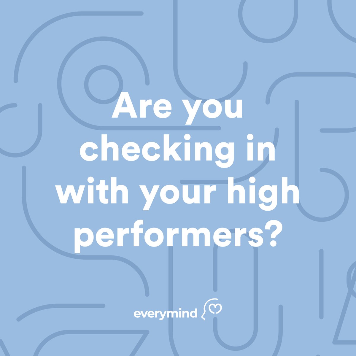 When you have high performers in your business, it's easy to fall into the trap of assuming all is well.

This couldn't be further from the truth. 

Many can often end up silently struggling with their mental health.

Make sure you reach out to them 🙏

#mentalhealthatwork