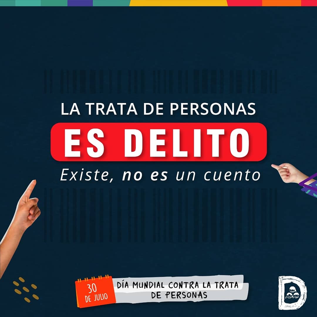 defnnamnes's tweet photo. La trata de personas es una realidad que padecen muchos niños, niñas y adolescentes en el mundo. 
Frenarla es responsabilidad de todos. Infórmate y denunciá. https://t.co/srB9vqpdcc