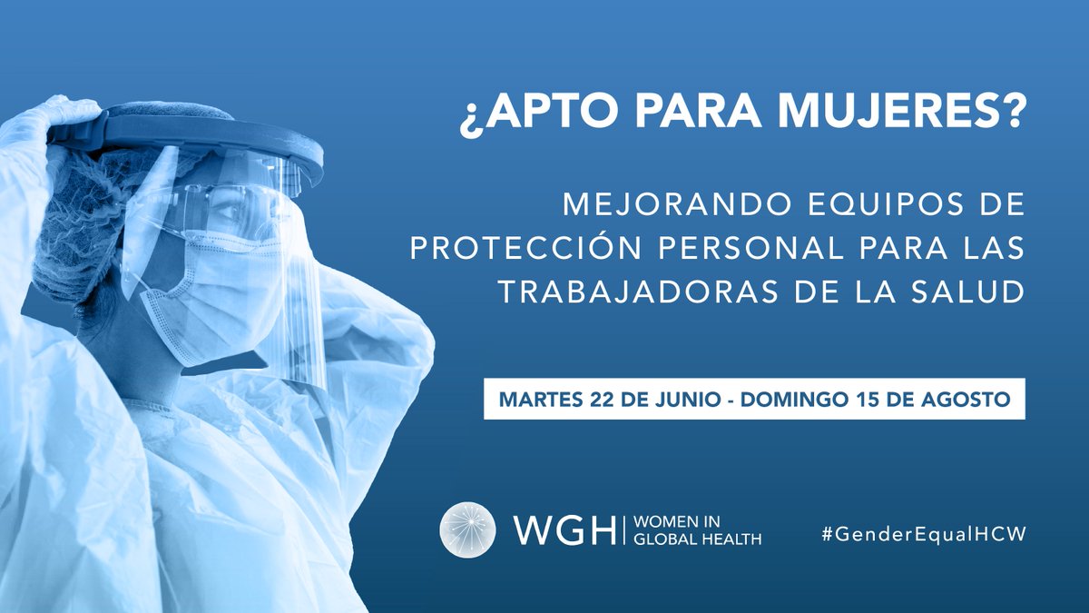 womeninGH's tweet photo. Llamando a todas las mujeres del sector salud📣
Sabemos que en el sector salud las mujeres enfrentan muchas desigualdades, una de ellas se relaciona con el ajuste y el diseño de los EPPs
¡Lanzamos una encuesta para cambiar esto! 
Ayúdanos a mejorar el EPP
https://t.co/0QabZduhVg https://t.co/89n9IxY3AD