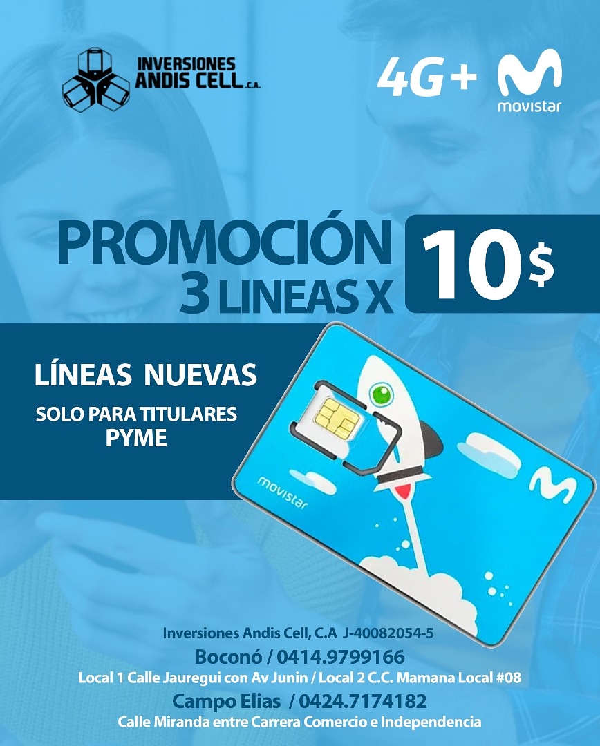 ANDISCELL's tweet image. Inversiones Andis Cell C.A.
Somos Agente de Servicio  Integral con funciones de Centro Servicio.
Somos ANDISCELL C.A. #Venezuela #Smartphone #android #samsung #phone #celulares #tienda #comprasonline #telefonos #blu #compra #venta #bocono #campoelias
Whatsapp +584149799166