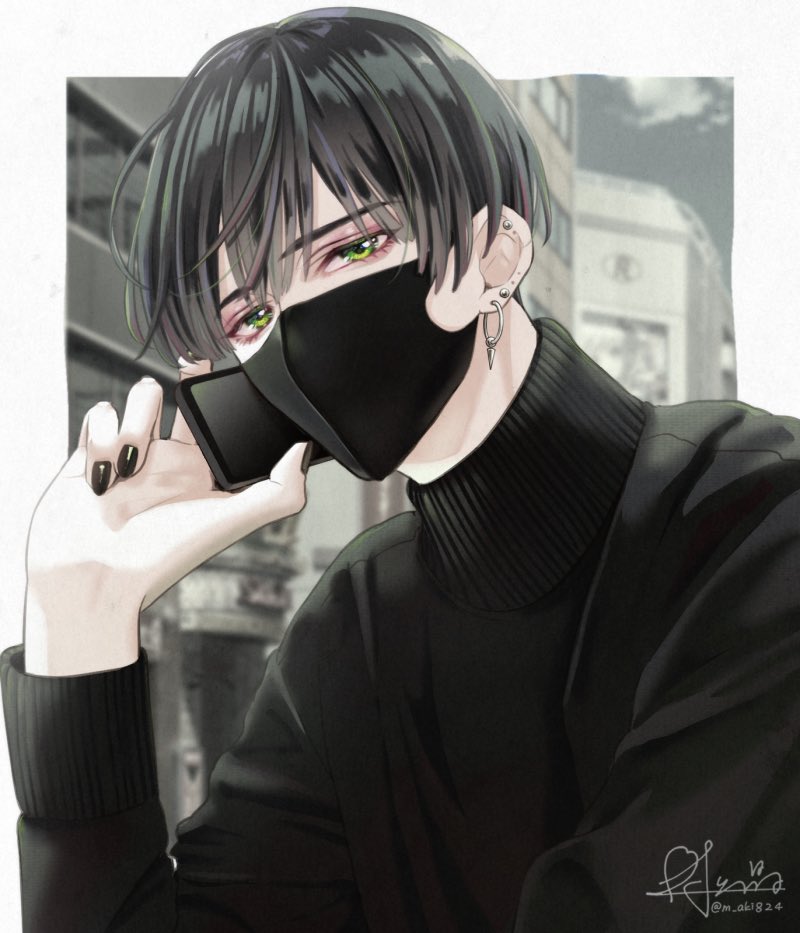 村上晶 2巻9 18発売 ᐟ Pixivsion編集部さんにご紹介いただきました コスメ男子とメイク備忘録 イラストです おしゃれの一部 黒マスクを描いたイラスト特集 T Co Kl7iyi21tk T Co Ovuayl5gcy Twitter