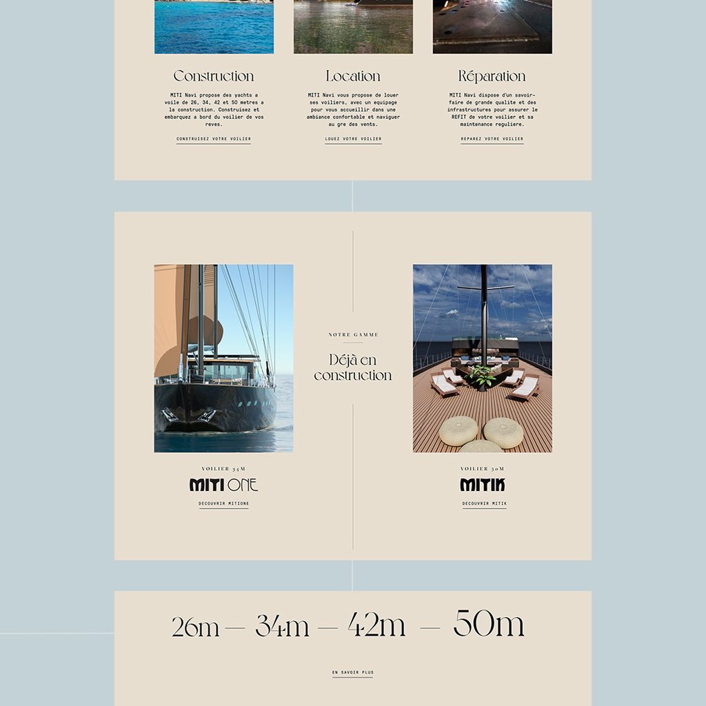 troa_digital's tweet photo. Nous vous embarquons voguer vers notre nouvelle réalisation pour @miti_navi ⛵️

→ https://t.co/VGJKmRmyEJ

Branding : @ViolaineJeremy 

#webagency #webdesign #website #newprod #digital #ux #ui https://t.co/8RrDhcBOhU