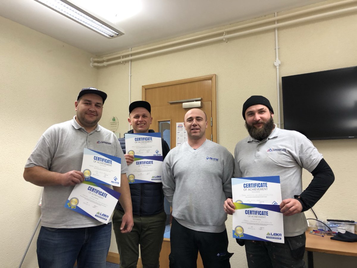 All of our fitters are #LEKA certified installers #loveyourconservatory