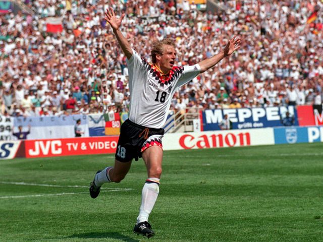 Happy Birthday Jurgen Klinsmann, scorer of the 1994 World Cup\s first goal. 