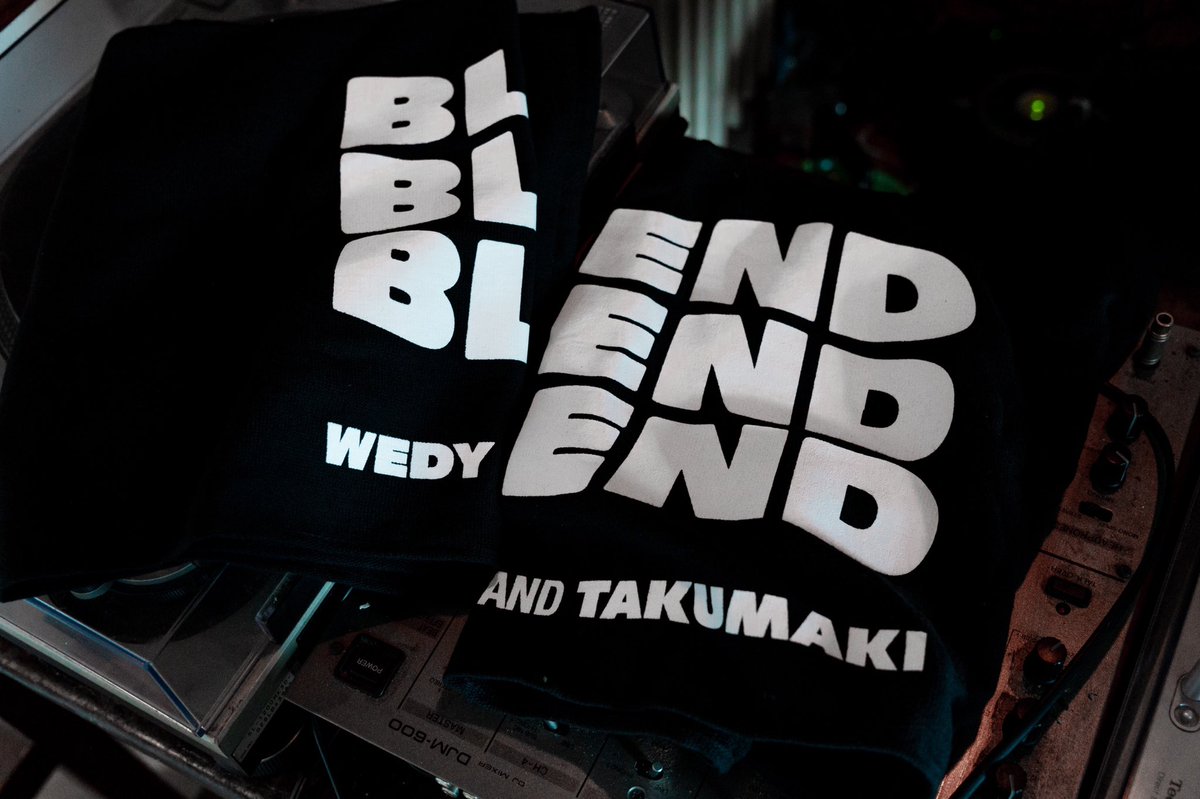 hot_rough's tweet photo. WEDY&amp;焚巻"BLEND"EPより
限定グッズの予約販売開始です💥💥
※締め切り8月10日迄

2人のNEXTを是非音楽とグッズで楽しんでください😎

【DL&amp;ストリーミング】
https://t.co/QfQClU585I

🃏BLEND STORE🃏
https://t.co/sV6sB7adN0 https://t.co/w6qUmPtnbR