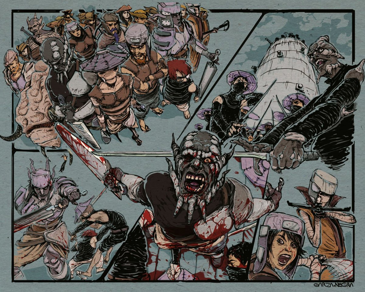 KenshiOfficial's tweet photo. "Kenshi Cap 15"
from Garza Muñoz https://t.co/ri3s8gebgr #Kenshi #FanartFriday https://t.co/ycJGrlnQt9