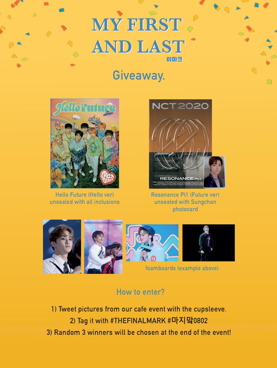 MAJIMARK0802's tweet photo. ๐๐ผ๐ฟ ๐ ๐ฎ๐ฟ๐ธ ๐๐ฒ๐ฒ
โ giveaway event details.
Please read each giveaway rules carefully ๐
#THEFINALMARK #๋ง์ง๋ง 0802
#MARK #NCT #๋งํฌ https://t.co/omwoBZd8a2