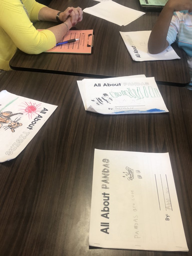 The first graders <a href="/MelroseLincoln/">Lincoln School</a> summer program shared their research projects this week on pandas with the Leadership Team <a href="/MelrosePS/">MelrosePublicSchools</a> we are so proud of our youngest learners!