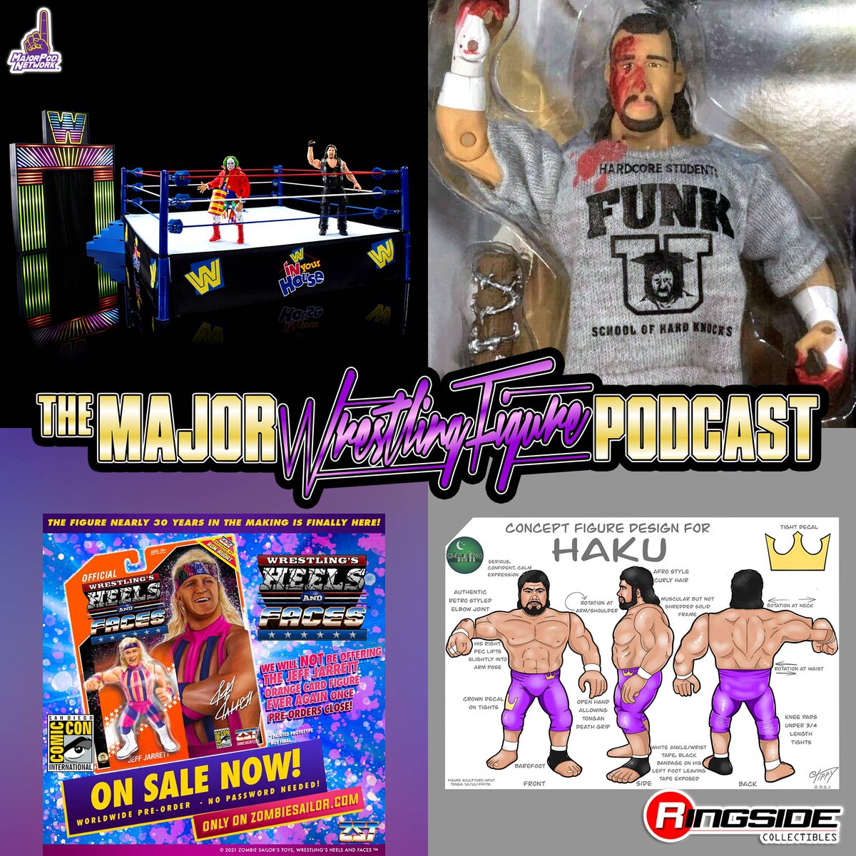 MajorWFPod's tweet image. DOWNLOAD THE LATEST EPISODE OF @MajorWFPod! @MajorPodNetwork

@Myers_Wrestling, @MarkSterlingEsq, &amp;amp; @TheMattCardona discuss @Mattel New Generation Arena, bloody figures, @TheZombieSailor SDCC @RealJeffJarrett, @ChellaToys Haku, &amp;amp; more!

RT TO ENTER TO WIN PRIZE FROM @RingsideC!