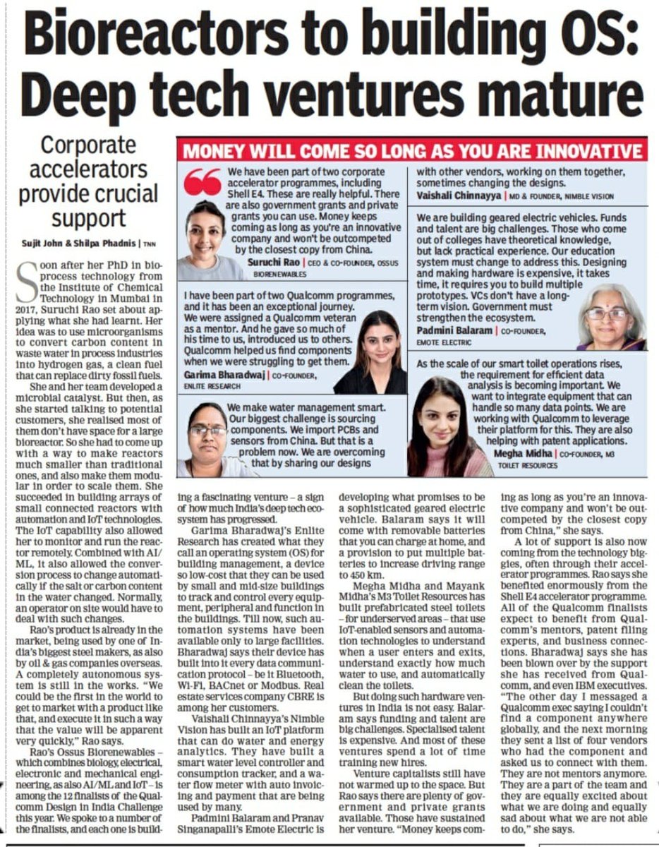 qualcomm_in's tweet photo. Great ideas deserve to be made possible! Hence, Qualcomm Design in India Challenge not just rewards #tech innovations but also mentors, incubates, accelerates and more. That’s how we make a difference in India’s deep tech ecosystem. https://t.co/JEziSrbpgj