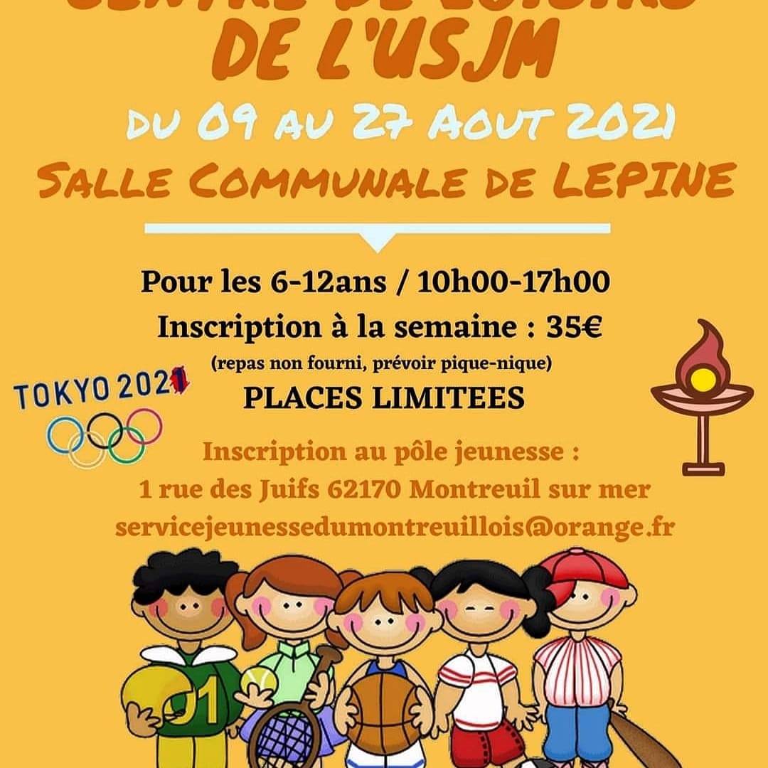 Centre de loisirs pour les enfants de 6 à  12 ans ,  inscrivez vous dès maintenant :)