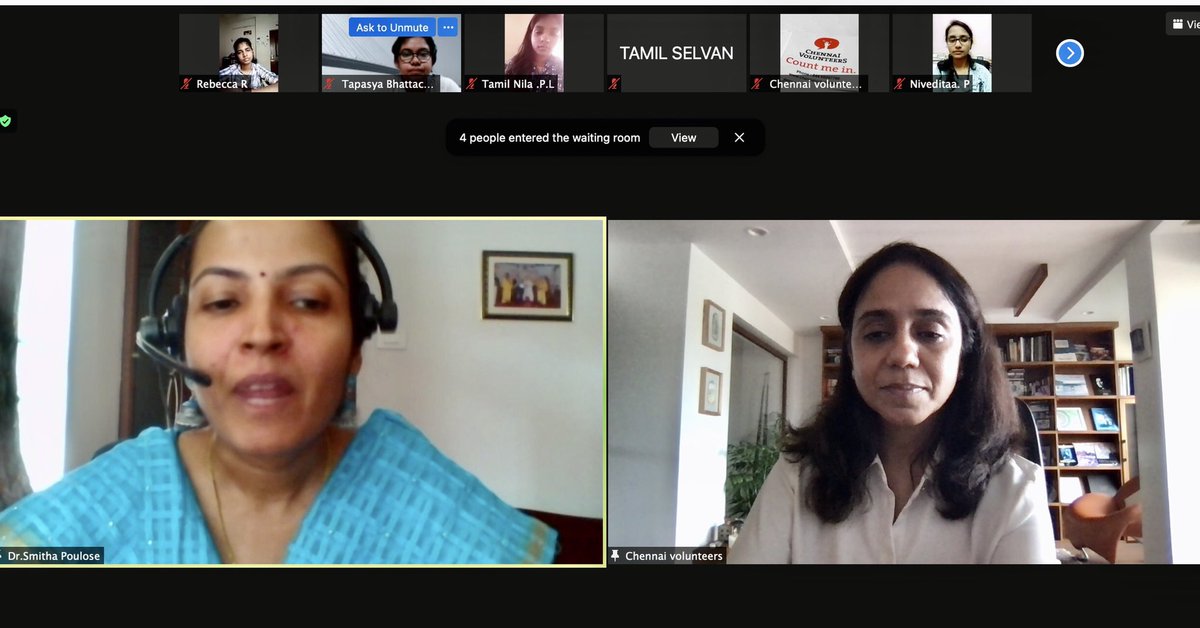 CHNvolunteer's tweet photo. Always energised by the enthusiasm of new volunteers raring to go with CV. The virtual classroom has stretched reach & strengthened impact. #chennaivolunteers #spokenenglishclasses #science #virtualvolunteering #remotevolunteers #studentvolunteers #volunteermatters https://t.co/OpfxNV0qUN