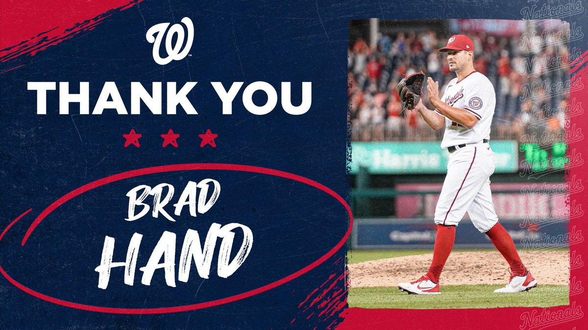 Nationals's tweet image. Aloha, Mr. Hand. 👋

@bhand22 // #NATITUDE