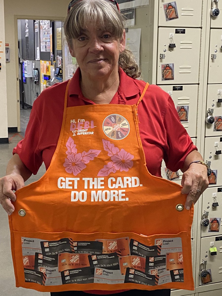 Congratulations Debi for driving credit. 42 apps in 7 weeks. You go girl. We are lucky to have you on this winning team. #oneteam @WardallyJ <a href="/TMcKenzie_THD/">Theresa McKenzie</a> <a href="/RickGTHD/">RickGTHD</a> <a href="/GigiPozsar/">Gigi</a>