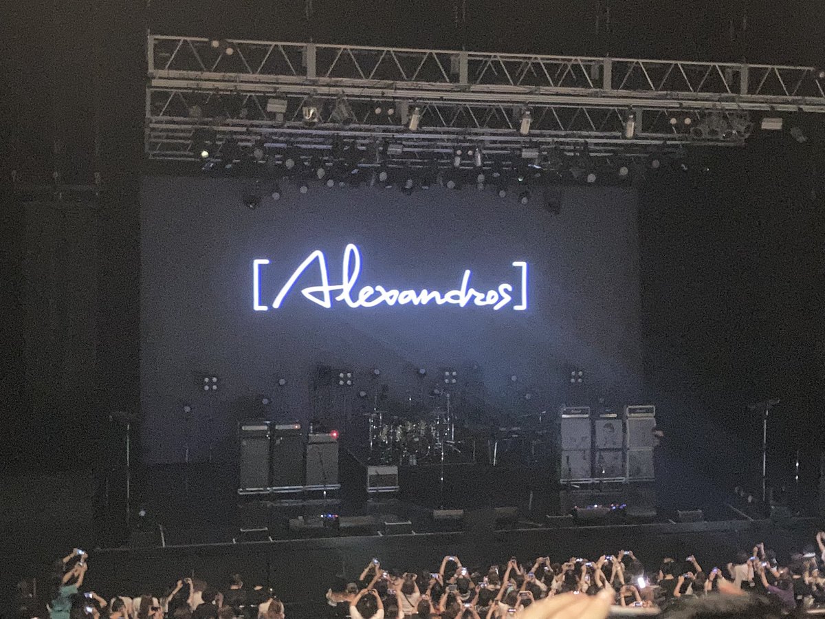 まじでよかったぁぁぁああ😭😭😭
帰ったら余韻に浸りながらDVDみよ🍅
#ドロス 
#Alexandros