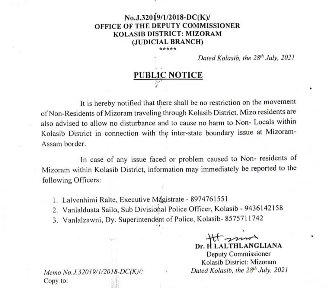 Dr_MSralte's tweet photo. This is the difference between the Govt. of Mizoram and Assam. Mizoram Govt. is encouraging everyone to live in harmony with our fellow citizens @ZoramthangaCM @himantabiswa @ndtv
@TimesNow
#ShameOnHimantaBiswa 
#resignassamCM https://t.co/Npvs2UyklW