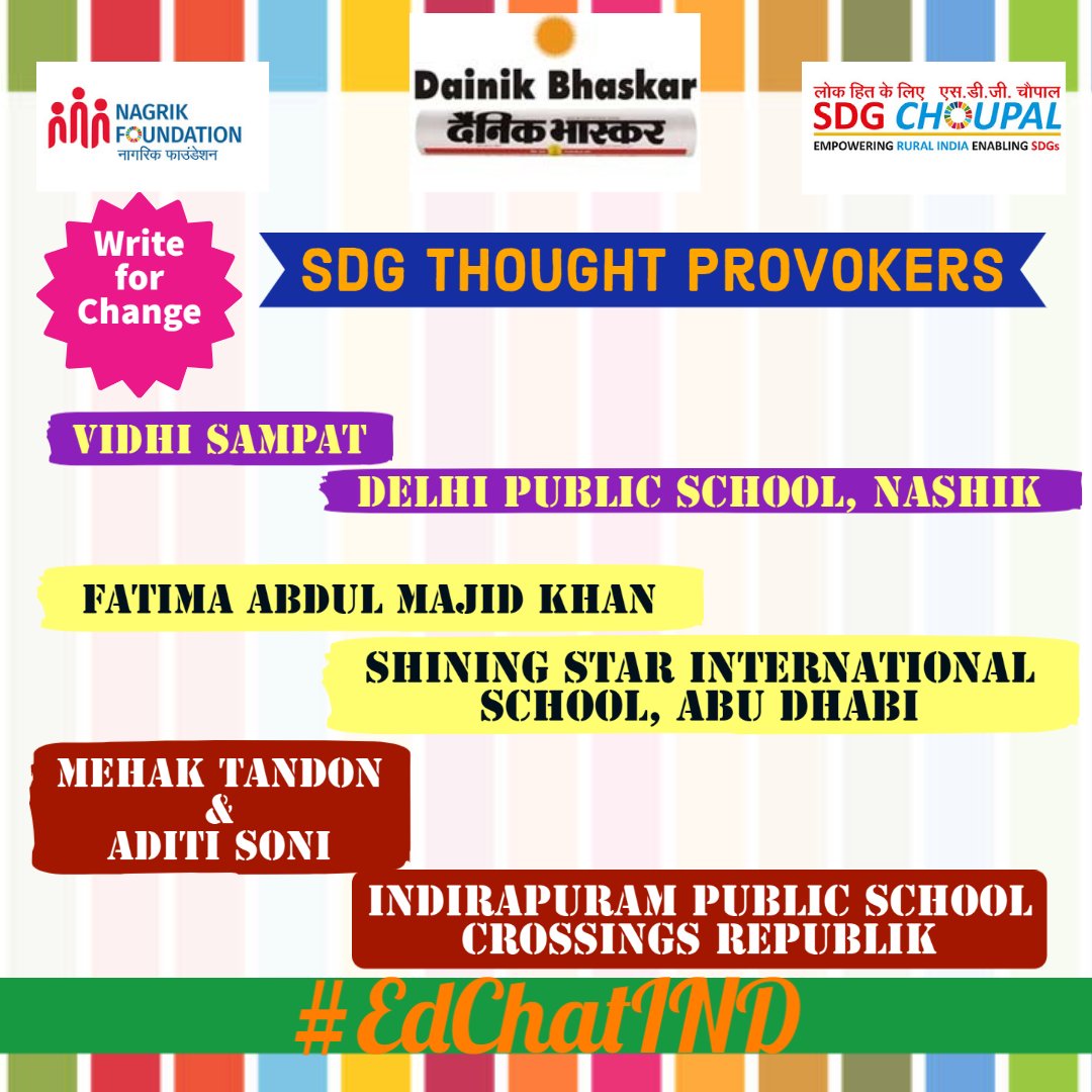 FatimaMajidKhan's tweet photo. Thank you @edu_sdg for this amazing initiative #1000daysofsdgbanner. Very grateful to @AbhilashaTochi and @Afreen50079461 for encouraging me to participate♥️ https://t.co/3DEY2avky3