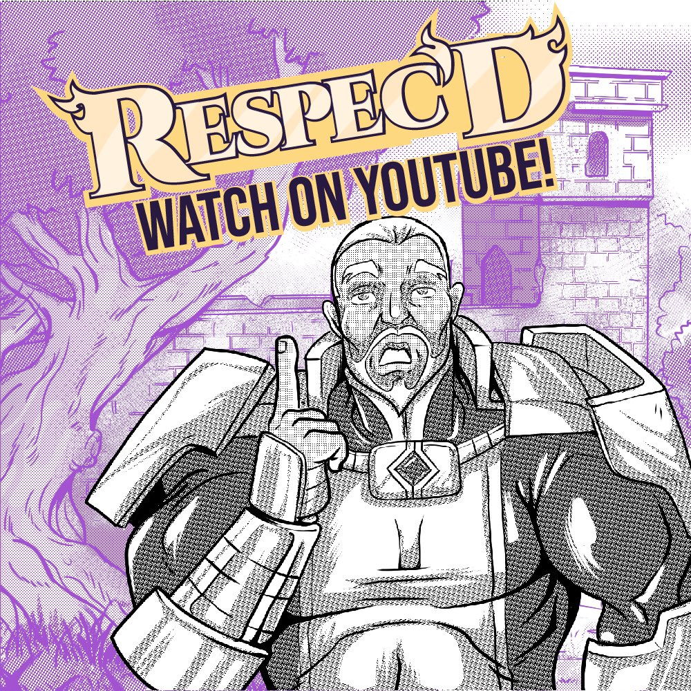 georgehoctor404's tweet photo. Check out this awesome thumbnail that @HammersComics made for me to share! Check out the pilot for Respec’d at the commented link or the quote tweet! I voice this big guy, Rhab, and he was a blast to voice! YOU SHALL NOT SWAY HIM WITH SINS SUCH AS ALCOHOL!!! #RESPECD #VoiceActors https://t.co/qcRu7vtazV
