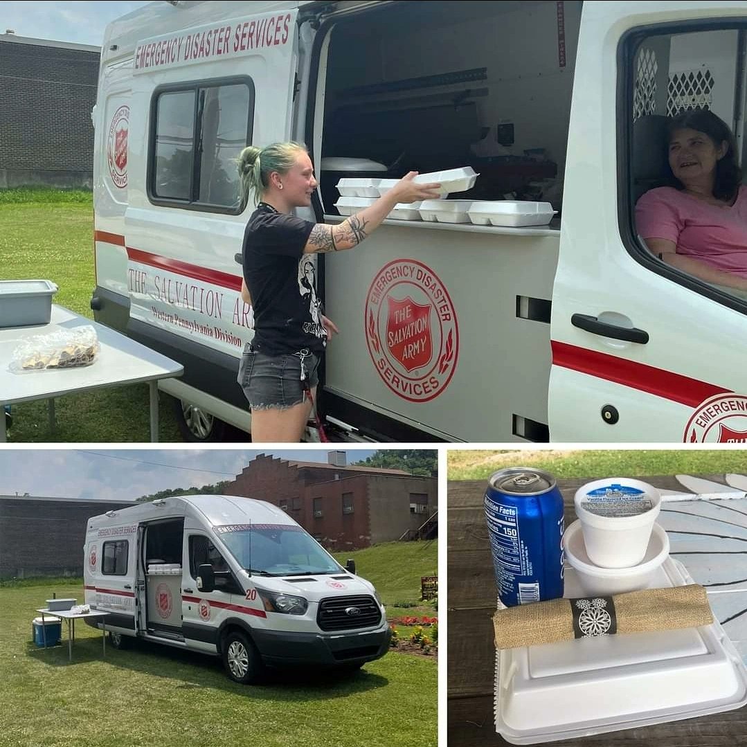 We are so grateful for our partnership with The Monessen Salvation Army! Every Wednesday Captain Sue &amp; her team provide a free lunch for our students out of their food truck at The Patch from 12-2. Everyone always enjoys the delicious food! 
#SalvationArmy #DECLife #freelunch