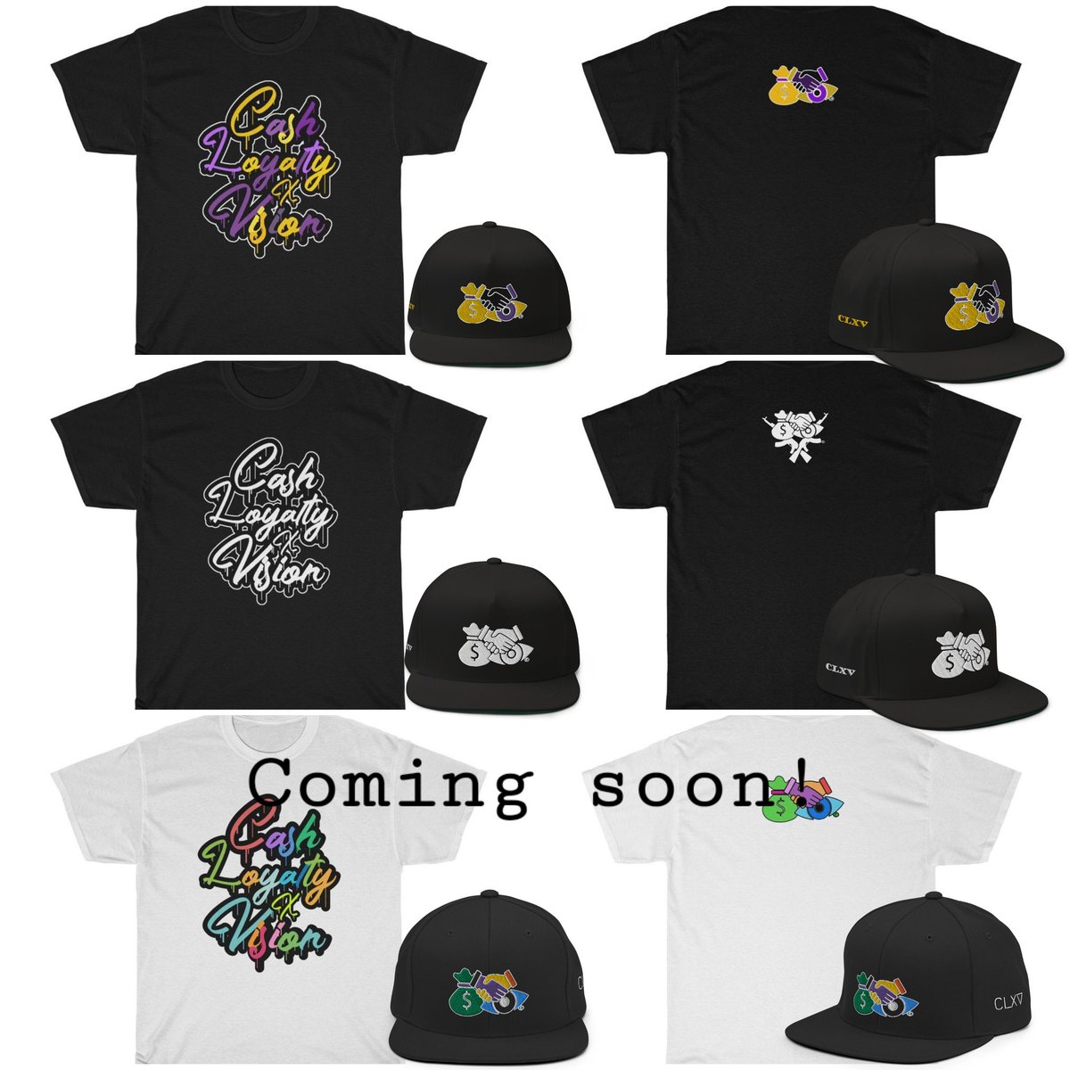 clxvapparel's tweet photo. The next wave is forming! I may not have all your attention yet... but I will. @CLXVAPPAREL
CASH LOYALTY X VISION 💰🤝👁️
#CLXV #CLXVAPPAREL #BuyBlack #BlackDesigner #blackownedbusiness #TrapMerch #UrbanMerch #TrapApparel #urbanDesigner #StreetMerch #StreetDesigner #blackbusiness https://t.co/mQmfRDmPuL