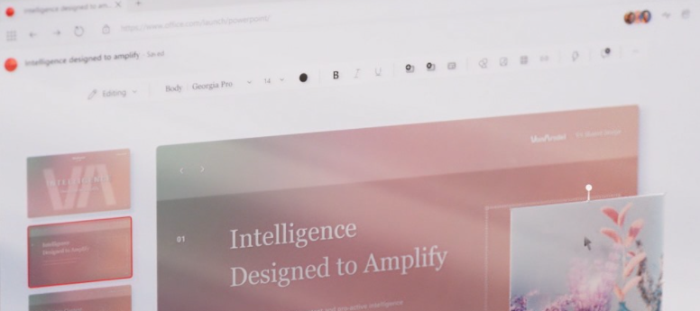 WinCanary's tweet photo. @Microsoft365 Hmm, what do I see?

The new PowerPoint design that Microsoft has shown a million times already, but it still hasn't appeared? :)) https://t.co/PNdgsmfirF