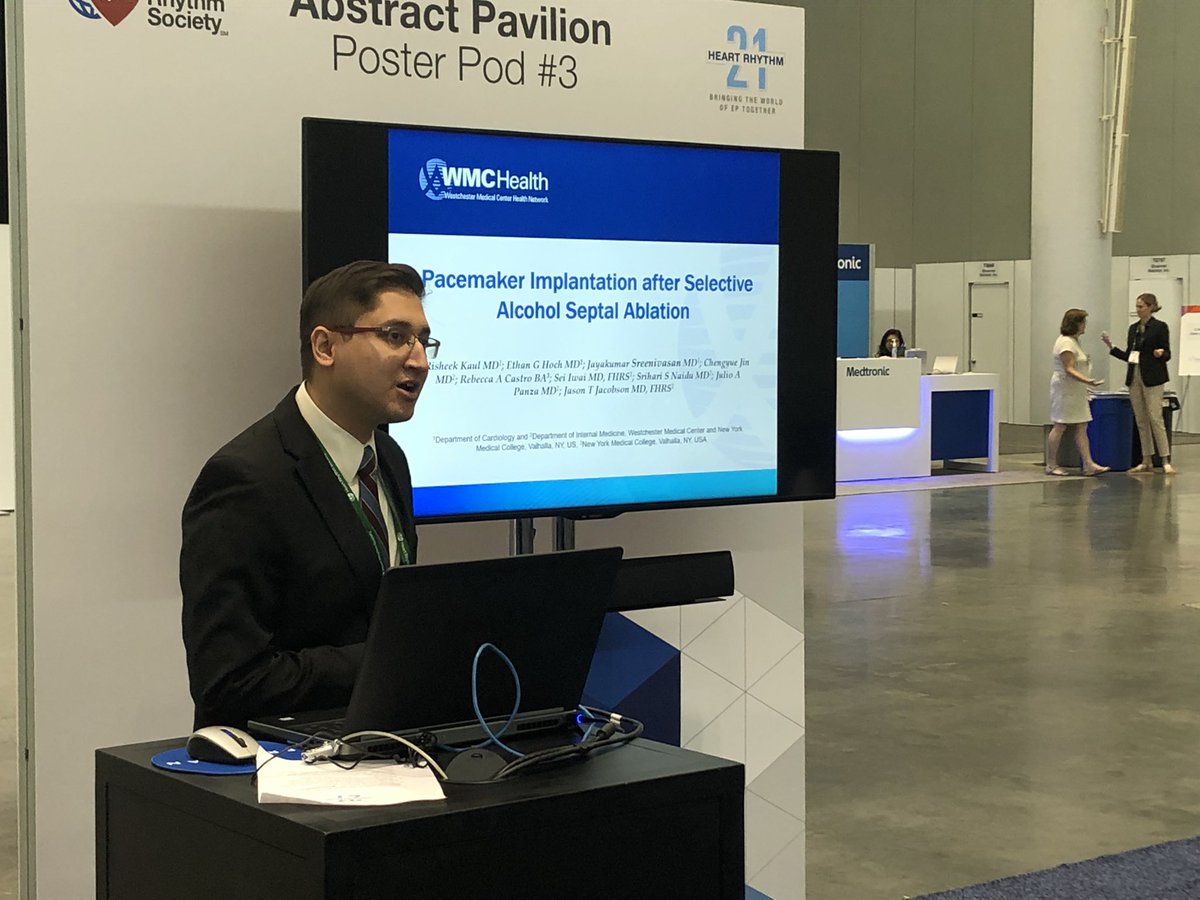 Sei Iwai (@seiiwaiepmd) on Twitter photo WMC Fellow Risheek Kaul presenting interesting data on PPM implantation after septal ablation in HCM @rik2016 <a href="/SrihariNaiduMD/">Srihari S. Naidu, MD</a> <a href="/jay_sreenivasan/">Jay Sreenivasan</a> <a href="/DanFrenkelMD/">Dan Frenkel</a> #hrs2021 @WestchesterMed #EPeeps WMC Fellow Risheek Kaul presenting interesting data on PPM implantation after septal ablation in HCM @rik2016 <a href="/SrihariNaiduMD/">Srihari S. Naidu, MD</a> <a href="/jay_sreenivasan/">Jay Sreenivasan</a> <a href="/DanFrenkelMD/">Dan Frenkel</a> #hrs2021 @WestchesterMed #EPeeps