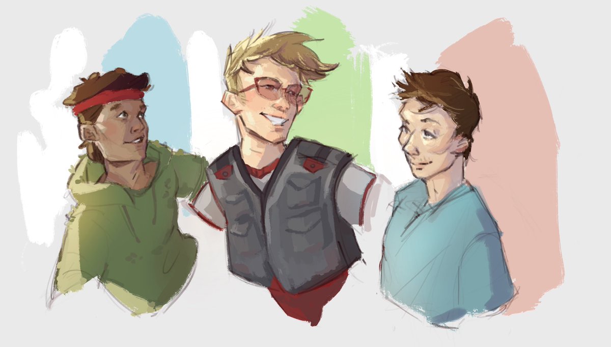 Big eyes and red blue green? They’re the powerpuff girls your honor 

#Hermitcraftfanart #tangotek #bdoubleo100 #keralis