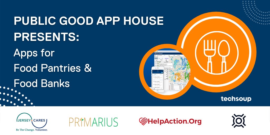 TechSoup (@techsoup) on Twitter photo #FlashbackFriday to our #PublicGoodAppHouse event with <a href="/JerseyCares/">Jersey Cares</a> by <a href="/AppsByMilkCrate/">MilkCrate</a>, <a href="/GoPrimarius/">Primarius</a>, #HelpAction from #NonprofitExchange, and <a href="/OptimoRoute/">OptimoRoute</a>. Watch the replay & learn about these innovative apps & platforms for #FoodBanks and #FoodPantries: spr.ly/6019y52sJ #FlashbackFriday to our #PublicGoodAppHouse event with <a href="/JerseyCares/">Jersey Cares</a> by <a href="/AppsByMilkCrate/">MilkCrate</a>, <a href="/GoPrimarius/">Primarius</a>, #HelpAction from #NonprofitExchange, and <a href="/OptimoRoute/">OptimoRoute</a>. Watch the replay & learn about these innovative apps & platforms for #FoodBanks and #FoodPantries: spr.ly/6019y52sJ