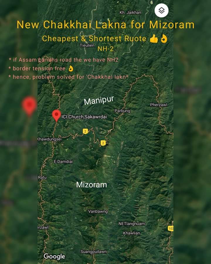 madinyee's tweet photo. Lungphang suh
"If Assam blocks road, no problem. Alternate route to bring in essential commodities."
#supportmizorampolice https://t.co/OCbzitjs4Y