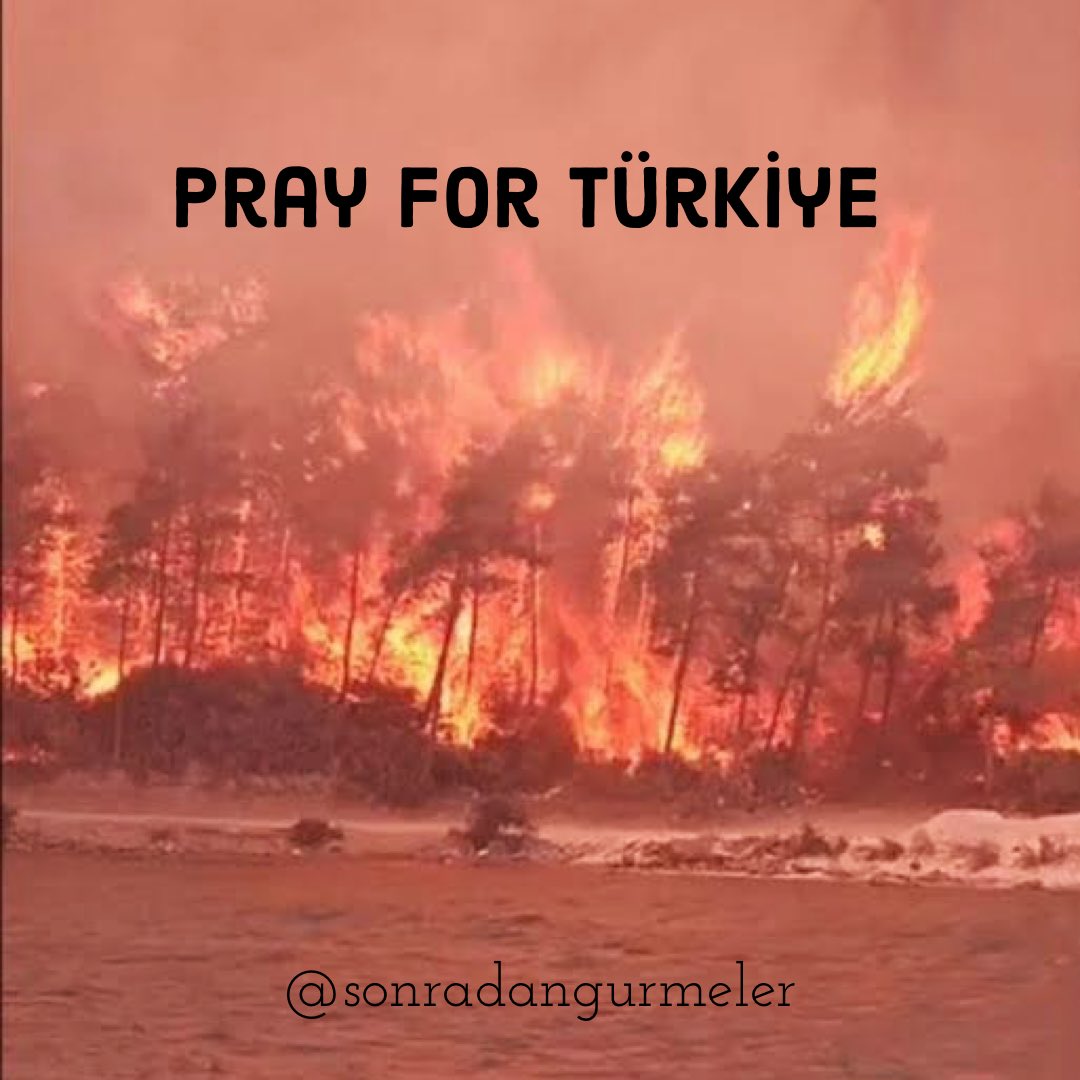 Kaybettiğimiz canlara Allah’tan rahmet, yaralılara acil şifalar diliyoruz. #MemleketYanıyor, içimiz yanıyor. Bir daha asla ama asla yaşanmasın 🙏 #PrayforTürkiye #PrayforTurkey 🇹🇷