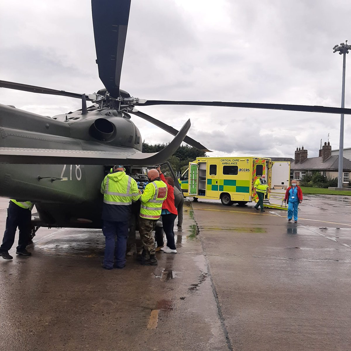 Irish Air Corps (@irishaircorps) on Twitter photo This afternoon #3Ops worked closely again with the National Neonatal Transport Programme to successfully transport another little patient from Sligo hospital to Dublin.
<a href="/transport_neo/">NNTP</a> You guys and girls are true heros! 🚑🚁
<a href="/defenceforces/">Óglaigh na hÉireann</a> <a href="/NASCriticalCare/">NAS Critical Care & Retrieval Services</a> <a href="/HSELive/">HSE Ireland</a> This afternoon #3Ops worked closely again with the National Neonatal Transport Programme to successfully transport another little patient from Sligo hospital to Dublin.
<a href="/transport_neo/">NNTP</a> You guys and girls are true heros! 🚑🚁
<a href="/defenceforces/">Óglaigh na hÉireann</a> <a href="/NASCriticalCare/">NAS Critical Care & Retrieval Services</a> <a href="/HSELive/">HSE Ireland</a>