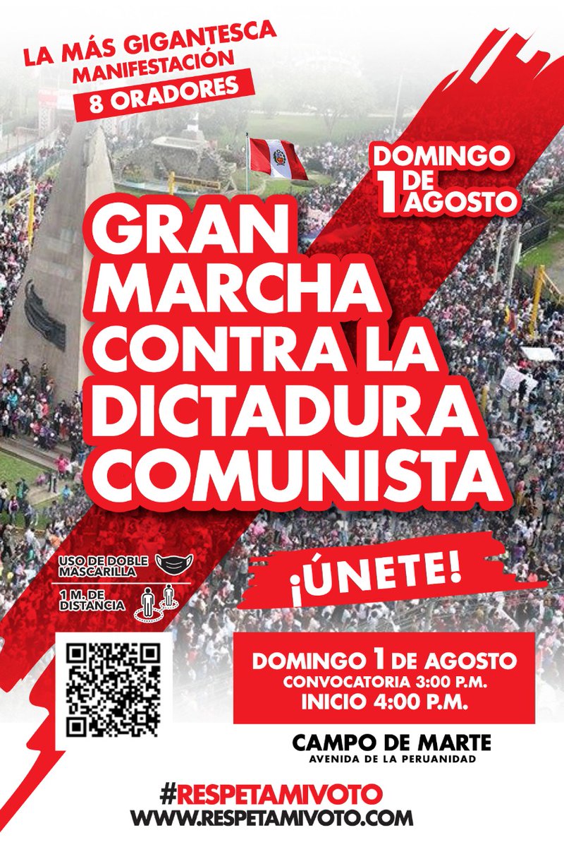 Este domingo todos unidos contra el terrorismo.