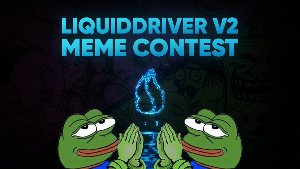 AbacusFi's tweet photo. 🤡  LiquidDriver V2 MEME CONTEST 🤡

A new wave is upon us, and it's time for us to have fun with the most dank &amp; wet memes for our V2 release! 💦

$LQDR Prizes:
🥇$500 
🥈$300 
🥉$100 
🏆$100 (team vote)

Full contest details 👇
https://t.co/38gC79hWM5

$FTM #Fantom #MemeContest https://t.co/AKDXaHY6l5