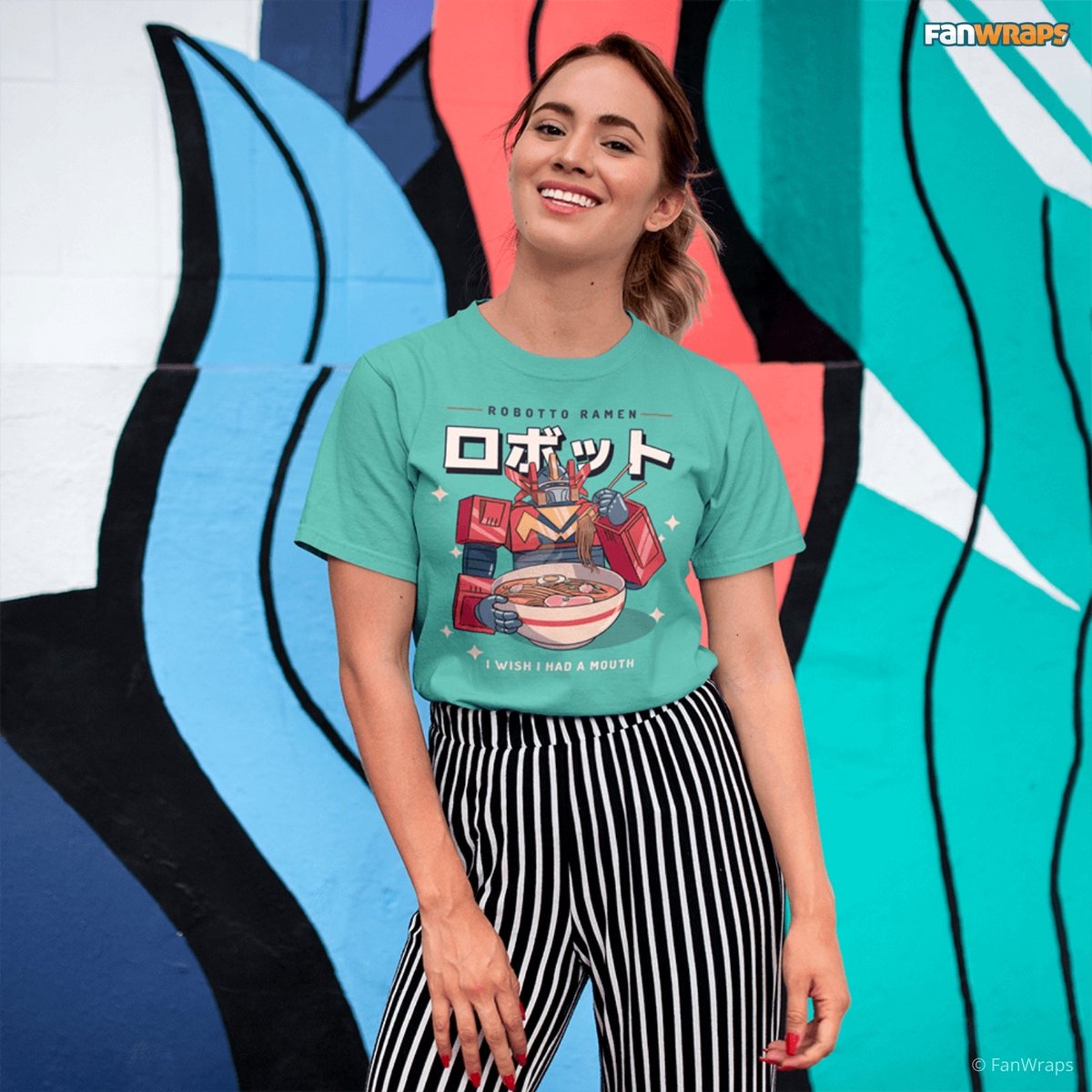 Some robots wish for a heart, but Robotto Ramen wishes for a mouth! Slurp up a tasty bowl in our new Robot Eat Ramen tee. 🤖🍜 bit.ly/377GYRg
